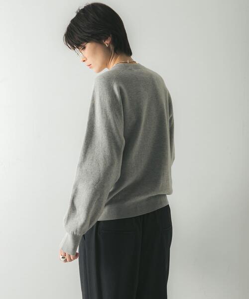 セール】コットンカシミヤスウェットニット（ニット/セーター）｜URBAN