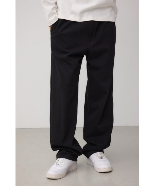 AZUL by moussy(アズールバイマウジー)の「EASY ACTIONワイドパンツ(スラックス・メンズ・杢グレー/ブラック/ダークネイビー・MEDIUM/LARGE)」の1枚目の写真