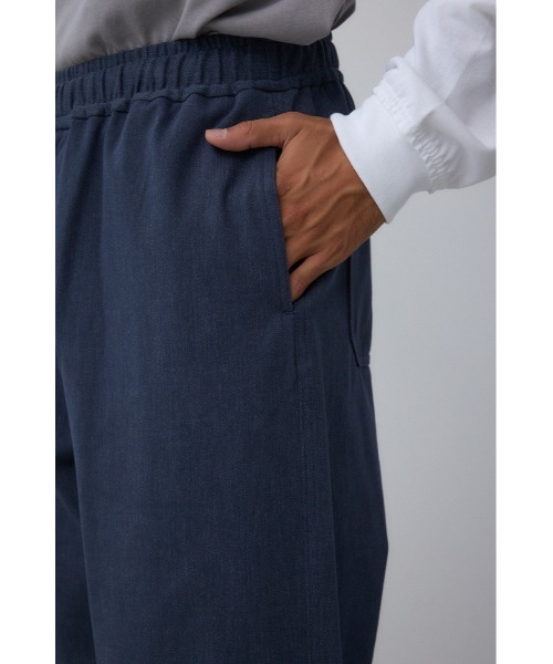 AZUL by moussy(アズールバイマウジー)の「EASY ACTIONワイドパンツ(スラックス・メンズ・杢グレー/ブラック/ダークネイビー・MEDIUM/LARGE)」の18枚目の写真