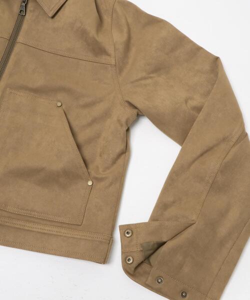 SENSE OF PLACE by URBAN RESEARCH（センスオブプレイスバイアーバンリサーチ）の「FLショートジャケット（その他アウター・レディース・ブラック/ブラウン/キャメル・ONE）」の11枚目の写真