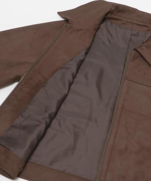 SENSE OF PLACE by URBAN RESEARCH（センスオブプレイスバイアーバンリサーチ）の「FLショートジャケット（その他アウター・レディース・ブラック/ブラウン/キャメル・ONE）」の17枚目の写真