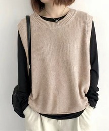 ニット ジレ ベスト