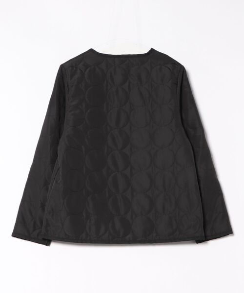 PENNEYS（ぺニーズ）の「裏ボアで暖かい！【THE FOX】ノーカラー裏ボアキルティングコート ジャケット（ダウンジャケット/コート・レディース・ブラック/ブラウン・L/M/S）」の8枚目の写真