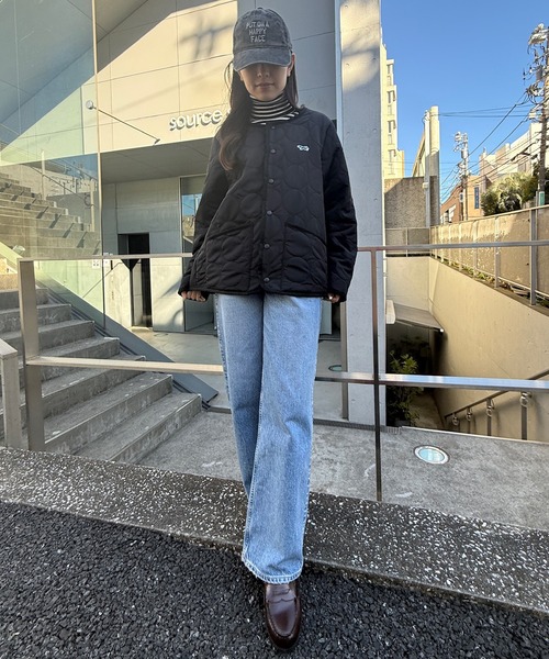 PENNEYS（ぺニーズ）の「裏ボアで暖かい！【THE FOX】ノーカラー裏ボアキルティングコート ジャケット（ダウンジャケット/コート・レディース・ブラック/ブラウン・L/M/S）」の15枚目の写真