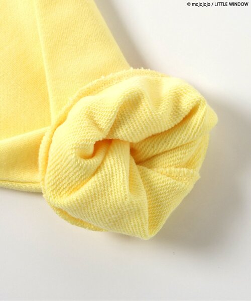 BREEZE（ブリーズ）の「【リンク】mojojojo転写トレーナー(大人サイズ)（スウェット・レディース・オフホワイト/イエロー・MEDIUM）」の11枚目の写真