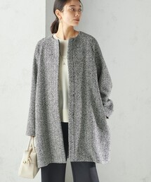 ヘリンボーン」に該当するノーカラーコートファッション通販 - ZOZOTOWN