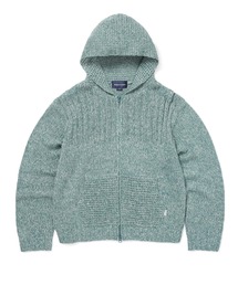 thisisneverthat | Crochet Knit Zip Up Hoodie(カーディガン/ボレロ)