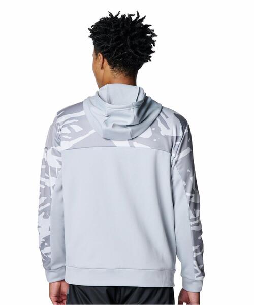 UNDER ARMOUR（アンダーアーマー）の「UAアーマーフリース フーディー（ベースボール/メンズ）（スウェット・メンズ・グレー・L）」の2枚目の写真