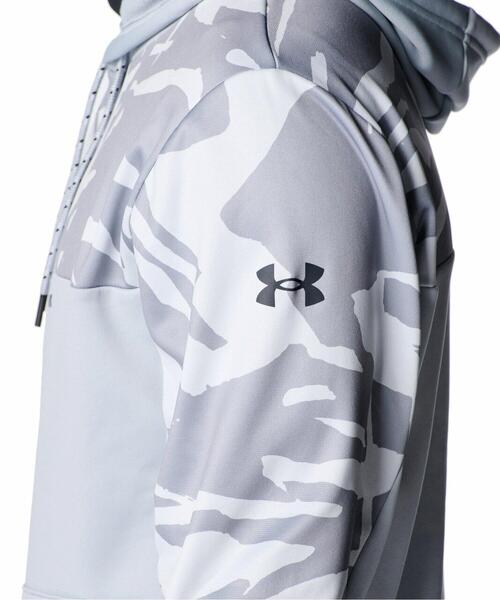 UNDER ARMOUR（アンダーアーマー）の「UAアーマーフリース フーディー（ベースボール/メンズ）（スウェット・メンズ・グレー・L）」の5枚目の写真