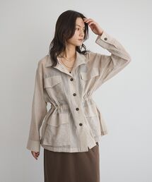 GARAGE OF GOOD CLOTHING（ガレージオブグッドクロージング）の「シアーミリタリージャケット（その他アウター）」
