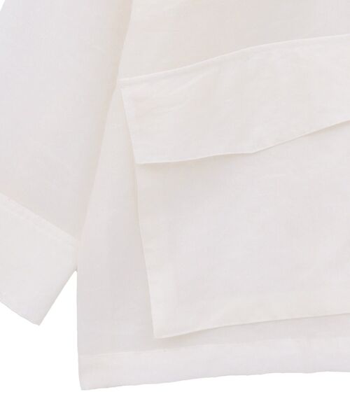 GARAGE OF GOOD CLOTHING（ガレージオブグッドクロージング）の「シアーミリタリージャケット（その他アウター・レディース・モカ/ライトグレー/ホワイト・FREE）」の17枚目の写真