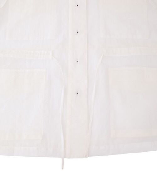 GARAGE OF GOOD CLOTHING（ガレージオブグッドクロージング）の「シアーミリタリージャケット（その他アウター・レディース・モカ/ライトグレー/ホワイト・FREE）」の20枚目の写真