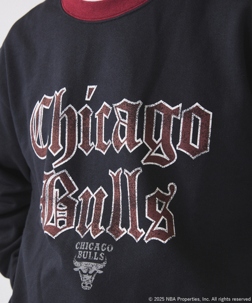 JOURNAL STANDARD relume（ジャーナルスタンダード　レリューム）の「Off The Court by NBA / オフ・ザ・コート バイ NBA 別注 リンガースウェット（スウェット・メンズ・ブラック/アイボリー/グレー/ブラック系その他/グリーン/オートミール・LARGE/MEDIUM/SMALL）」の10枚目の写真