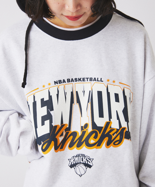 JOURNAL STANDARD relume（ジャーナルスタンダード　レリューム）の「Off The Court by NBA / オフ・ザ・コート バイ NBA 別注 リンガースウェット（スウェット・メンズ・ブラック/アイボリー/グレー/ブラック系その他/グリーン/オートミール・LARGE/MEDIUM/SMALL）」の17枚目の写真