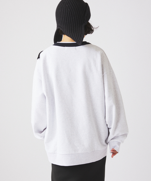 JOURNAL STANDARD relume（ジャーナルスタンダード　レリューム）の「Off The Court by NBA / オフ・ザ・コート バイ NBA 別注 リンガースウェット（スウェット・メンズ・ブラック/アイボリー/グレー/ブラック系その他/グリーン/オートミール・LARGE/MEDIUM/SMALL）」の20枚目の写真