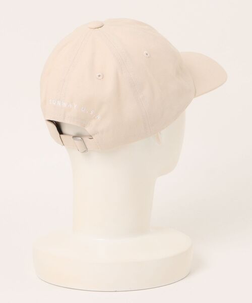 WILD THINGS（ワイルドシングス）の「【RES】【WILD THINGS】LOGO CAP（キャップ・メンズ・アイボリー/ネイビー/ブラック/オリーブ・FREE）」の5枚目の写真