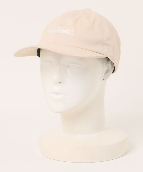WILD THINGS（ワイルドシングス）の「【RES】【WILD THINGS】LOGO CAP（キャップ・メンズ・アイボリー/ネイビー/ブラック/オリーブ・FREE）」の11枚目の写真