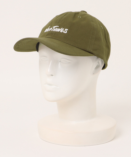 WILD THINGS（ワイルドシングス）の「【RES】【WILD THINGS】LOGO CAP（キャップ・メンズ・アイボリー/ネイビー/ブラック/オリーブ・FREE）」の13枚目の写真