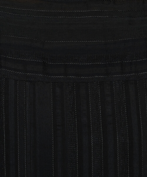 Gabardine K.T(ギャバジンケーティー)の「ジャカードボーダー ゆったりプルオーバー(Tシャツ/カットソー・レディース・ブラック・9号)」の9枚目の写真