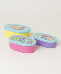 THE BAREFOOT(ベアフット)の【 care bears / ケアベア 】スケート シール容器3Pセット SKE(お弁当箱)
