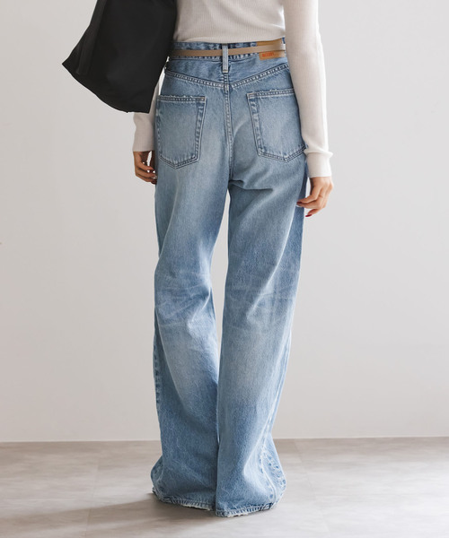 NEEDBY heritage(ニードバイヘリテージ)の「《NOBLE別注》NEED by heritage/ニードバイヘリテージ MYA(デニムパンツ・レディース・ブルー・23/24/25/26)」の8枚目の写真