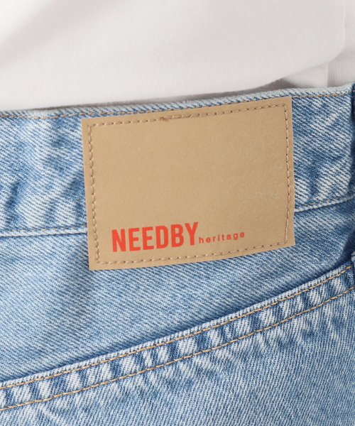 NEEDBY heritage(ニードバイヘリテージ)の「《NOBLE別注》NEED by heritage/ニードバイヘリテージ MYA(デニムパンツ・レディース・ブルー・23/24/25/26)」の19枚目の写真