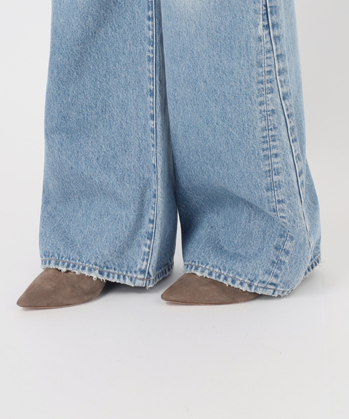NEEDBY heritage(ニードバイヘリテージ)の「《NOBLE別注》NEED by heritage/ニードバイヘリテージ MYA(デニムパンツ・レディース・ブルー・23/24/25/26)」の22枚目の写真