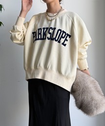 DouDou | 【WEB限定】ロゴプリントラグランワイドプルオーバー(Tシャツ/カットソー)