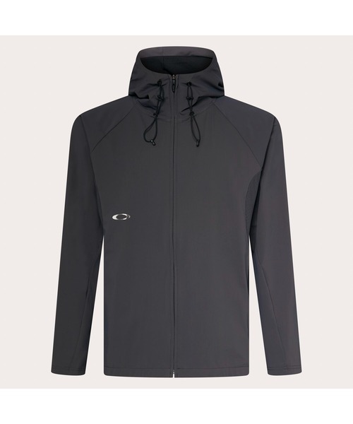 OAKLEY（オークリー）の「オークリー ENHANCE FUSION FLEX JACKET 2.0/ジャケット/アウター/吸汗速乾/接触冷感/MENS/メンズ/スポーツ・トレーニング/OAKLEY（その他アウター・メンズ・ライトグレー系/ブラック・L/S/XL/M/XS）」の4枚目の写真