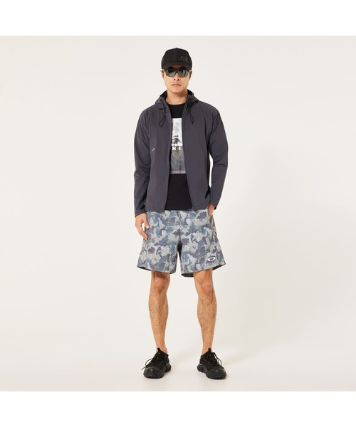 OAKLEY（オークリー）の「オークリー ENHANCE FUSION FLEX JACKET 2.0/ジャケット/アウター/吸汗速乾/接触冷感/MENS/メンズ/スポーツ・トレーニング/OAKLEY（その他アウター・メンズ・ライトグレー系/ブラック・L/S/XL/M/XS）」の10枚目の写真