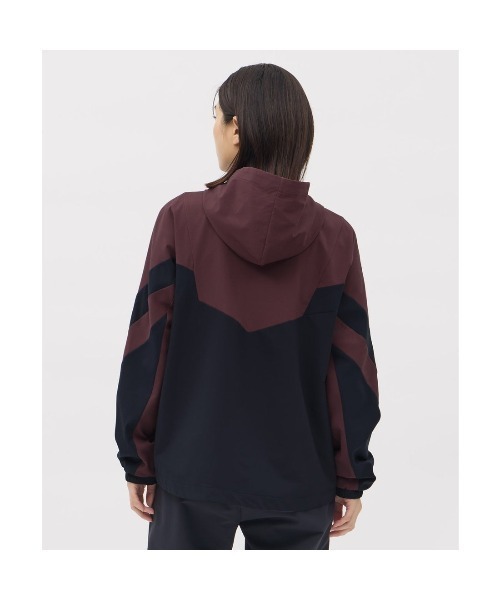 le coq sportif（ルコックスポルティフ）の「ルコックスポルティフ  ヒートナビクロスジャケット（ナイロンジャケット・レディース・ワイン/オフホワイト・M/L）」の20枚目の写真