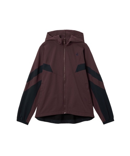 le coq sportif（ルコックスポルティフ）の「ルコックスポルティフ  ヒートナビクロスジャケット（ナイロンジャケット・レディース・ワイン/オフホワイト・M/L）」の6枚目の写真