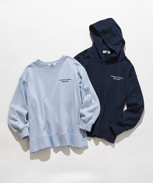 J.PRESS(ジェイプレス)の「【WEB限定】ロゴ裏毛 スウェット(スウェット・レディース・ふじ色系/ベージュ系/ピンク系/ネイビー系/ライトグリーン系/グレー系/サックスブルー系・T13/T15)」の18枚目の写真