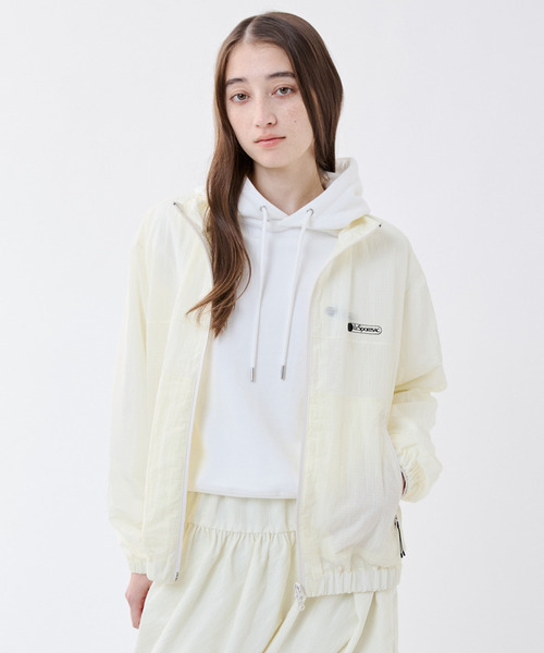LeSportsac(レスポートサック)の「リップストップナイロンミドルブルゾン(その他アウター・レディース・ホワイト/ネイビー/イエロー・SMALL/MEDIUM)」の1枚目の写真