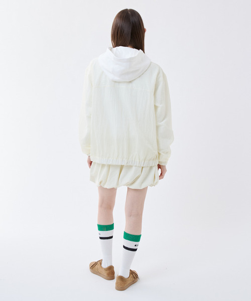 LeSportsac(レスポートサック)の「リップストップナイロンミドルブルゾン(その他アウター・レディース・ホワイト/ネイビー/イエロー・SMALL/MEDIUM)」の9枚目の写真