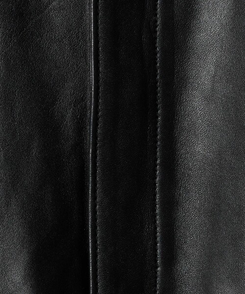A DAY IN THE LIFE UNITED ARROWS(アデイインザライフユナイテッドアローズ)の「シープレザー フライト ブルゾン<A DAY IN THE LIFE>(ブルゾン・メンズ・ブラック・M/L)」の4枚目の写真