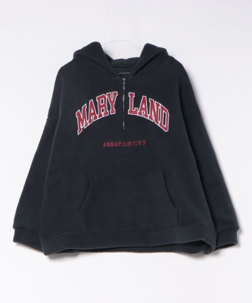 Feliz(フェリス)の「ビックシルエットボアプルオーバー/フーディ/パーカー(その他トップス・レディース・ベージュ/ネイビー/ブラック・FREE)」の6枚目の写真