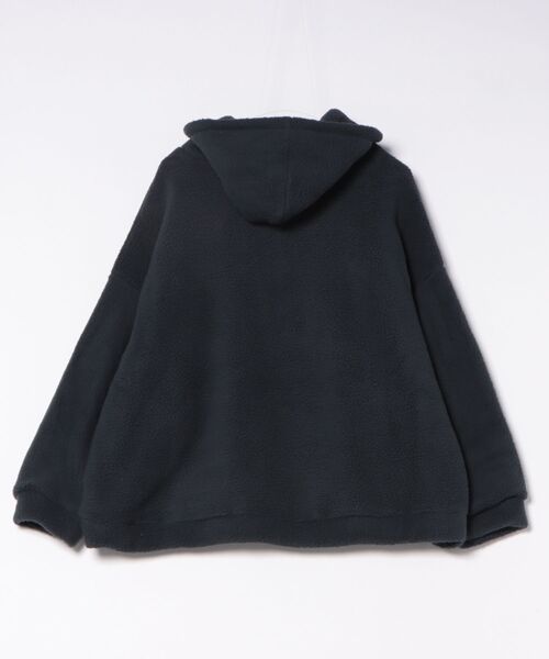 Feliz(フェリス)の「ビックシルエットボアプルオーバー/フーディ/パーカー(その他トップス・レディース・ベージュ/ネイビー/ブラック・FREE)」の7枚目の写真
