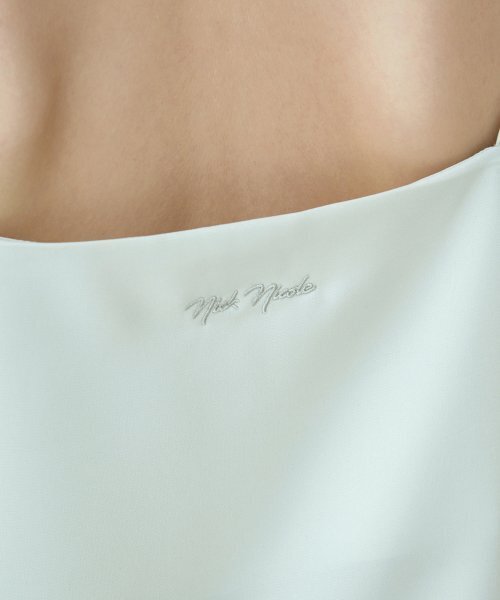 NICK&NICOLE(ニックアンドニコール)の「MATT SATIN SLEEVELESS_MINT(Tシャツ/カットソー・レディース・その他・FREE)」の3枚目の写真