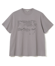 スカッタータイポTシャツ[ヴィンテージパープル]