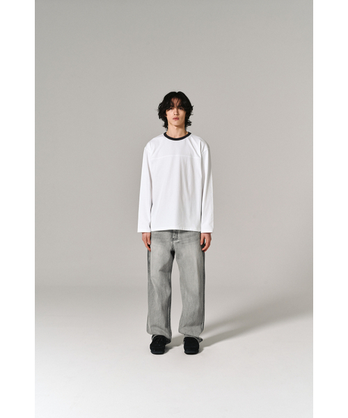 HISHANDER（ヒズハンダー）の「WASHED 5P DENIM PANTS BLEACHED BLACK（デニムパンツ・メンズ・その他・2/3/1）」の6枚目の写真
