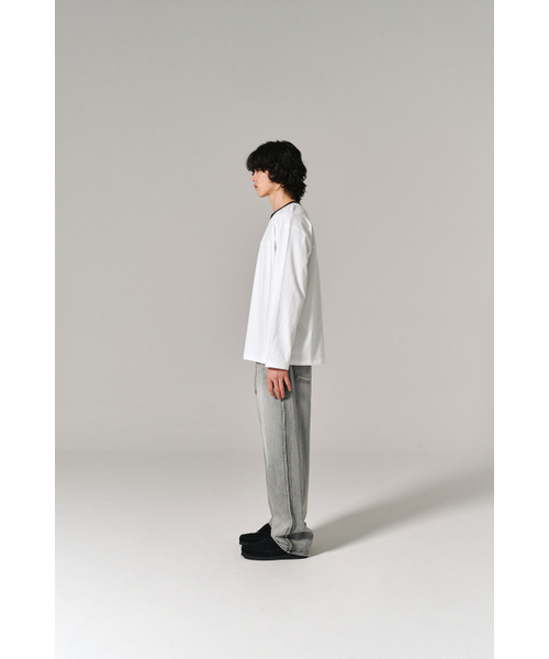 HISHANDER（ヒズハンダー）の「WASHED 5P DENIM PANTS BLEACHED BLACK（デニムパンツ・メンズ・その他・2/3/1）」の8枚目の写真