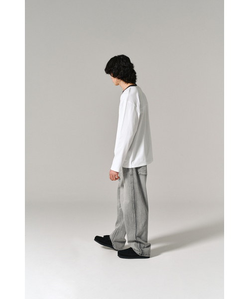 HISHANDER（ヒズハンダー）の「WASHED 5P DENIM PANTS BLEACHED BLACK（デニムパンツ・メンズ・その他・2/3/1）」の11枚目の写真