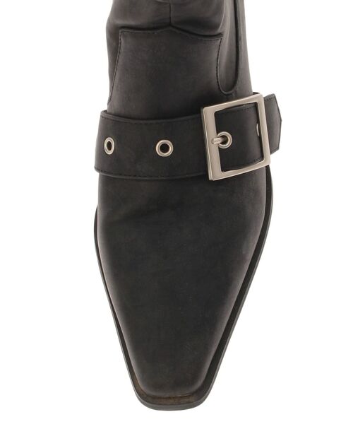 jouetie（ジュエティ）の「ルーズウエスタンベルトブーツ（ブーツ・レディース・ブラック/ピンク・MEDIUM/LARGE）」の16枚目の写真