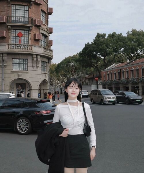 ウィメンズカシミヤブレンドバルマカンローブコート[ブラック