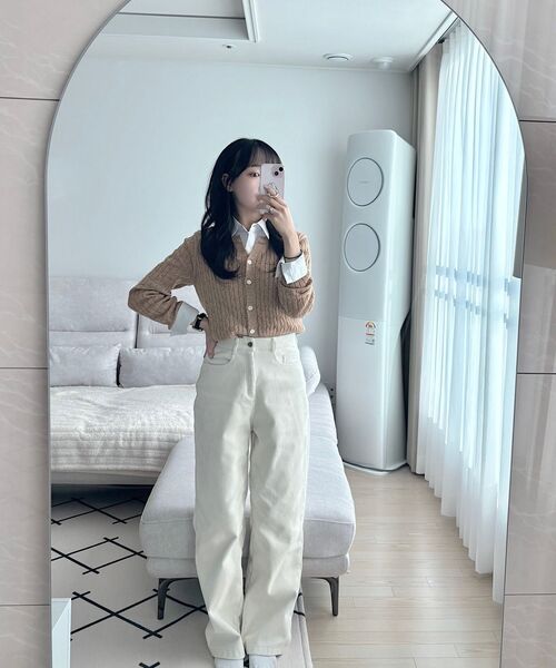 MUSINSA STANDARD WOMAN（ムシンサスタンダードウーマン）の「ウィメンズカシミヤブレンドバルマカンローブコート[ブラック]（チェスターコート・レディース・その他・SMALL/MEDIUM/LARGE/X-SMALL）」の15枚目の写真