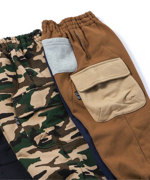 BREEZE（ブリーズ）の「【裏起毛】あったかカーゴパンツ_ジュニア対応（カーゴパンツ・キッズ・グレー/ブラック/カモフラージュ/レインボー・80/90/100/110/120/130/140）」の10枚目の写真