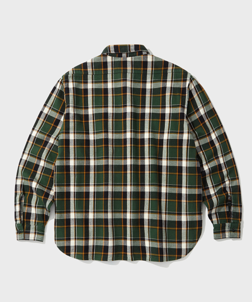 OUTSTANDING(アウトスタンディング)の「USN UTILITY CHECK SHIRT_GREEN CHECK(シャツ/ブラウス・メンズ・その他・SMALL/MEDIUM/LARGE)」の2枚目の写真