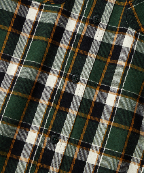 OUTSTANDING(アウトスタンディング)の「USN UTILITY CHECK SHIRT_GREEN CHECK(シャツ/ブラウス・メンズ・その他・SMALL/MEDIUM/LARGE)」の6枚目の写真