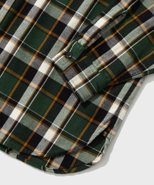 OUTSTANDING(アウトスタンディング)の「USN UTILITY CHECK SHIRT_GREEN CHECK(シャツ/ブラウス・メンズ・その他・SMALL/MEDIUM/LARGE)」の7枚目の写真